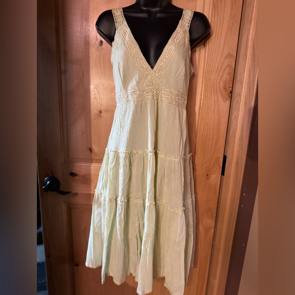 Chaudry Light Mint Green Dress